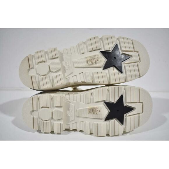 Dior Genesis Off White Logo Neoprene Rubber Winter Snow Short Ankle Rain Boot 38 - Picture 9 of 9